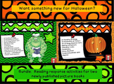Halloween: "Monster Chef" & "Little Boo" Comprehension Bundle
