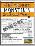 Halloween Monster's School Bag