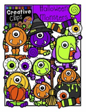 Halloween Monsters {Creative Clips Digital Clipart}