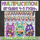 Halloween Monsters Multiplication Activity