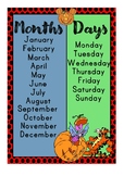 Halloween Months and days winnie the pooh