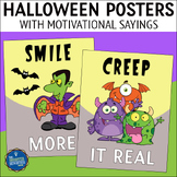 Halloween Motivational Classroom Posters