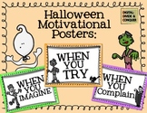 Halloween Motivational Posters (Anchor Charts)