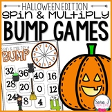 Halloween Multiplication BUMP Games - Math Fact Practice