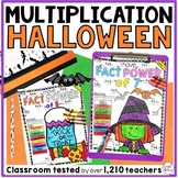 Halloween Math Coloring Multiplication
