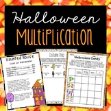 Halloween Multiplication Activities | 4th Grade | Print an