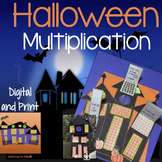 Halloween Math Activity -Multiplication Project for Array Area 3rd-5th Grade