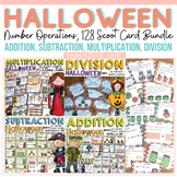 Halloween Math Activities Multiplication Division Addition