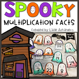 Halloween Multiplication Facts Practice: Math Activities 