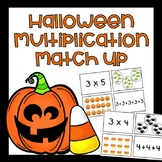 Halloween Multiplication Match Game