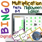Halloween Multiplication Practice and Fact Fluency Digital