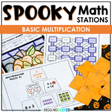 Halloween Multiplication Stations for 3rd Grade