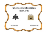 Halloween Multiplication Task Cards