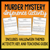 Halloween Murder Mystery Inference Activity