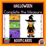 Halloween Music Activities - Complete the Measure BOOM Cards™