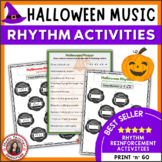 Halloween Music Activities - Rhythm
