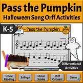 Halloween Music Activities Song with Orff Arrangement & Ga