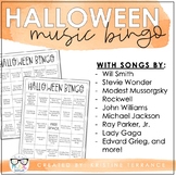 Halloween Music Bingo