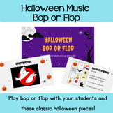 Halloween Music Bop or Flop Game