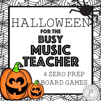 Download Halloween Music Game Bundle Vol. 2 by Piano with a Twist | TpT