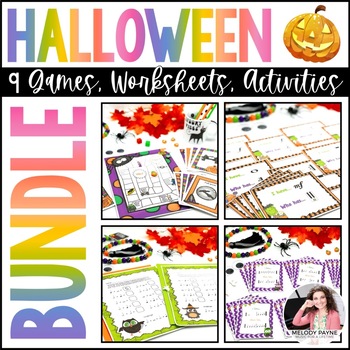 Preview of Halloween Music Games and Activities for Piano Lessons Bundle