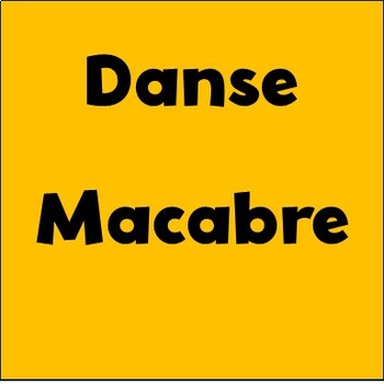 Preview of Halloween Music Lessons: Danse Macabre BUNDLE