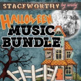 Halloween Music Lessons Pack - October Music Activities fo