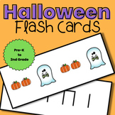 Halloween Music Rhythm Flashcards for Quarter and Eighth N
