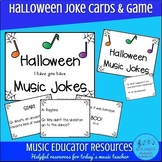 Halloween Music Themed Jokes Game