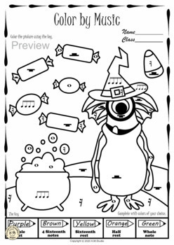 coloring pages for music class