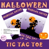 Halloween Music Tic Tac Toe