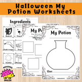 Halloween Potion Worksheets