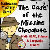 Halloween Mystery Game - Math ELAR Science & Geography Activity