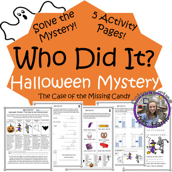 Preview of Halloween Mystery- Science Activity Packet