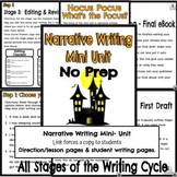Halloween- Narrative Writing Mini Unit - 4th Grade - Digital