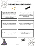 Halloween Narrative Writing Prompts - Write a Scary Spooky Story