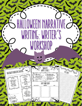 Preview of Halloween Narrative Writing: Writer's Workshop