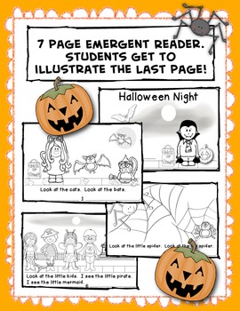 Preview of Halloween Night / Emergent Reader