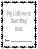 Halloween Number Counting Book 1-10 Printable