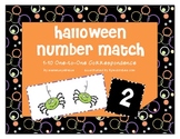 Halloween Number Match 1-to-1 Correspondence 1-10 #fssparklers23