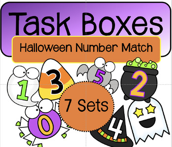 Halloween Task Box Activities · Mrs. P's Specialties