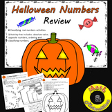 Halloween Number Review-Classifying rational numbers, oppo