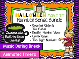 Halloween Number Sense MOVE IT - The Bundle