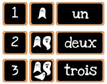 halloween numbers 1 20 activity french by mme jones tpt
