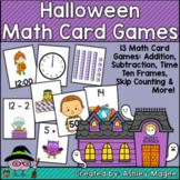 Halloween October Math Card Games: 13 Games for Addition, 