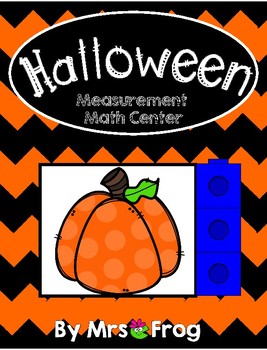 Preview of Halloween / October Measurement Math Center