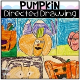 Halloween October Pumpkin Directed Draw and Write
