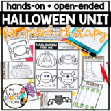Halloween Open-Ended Speech Therapy Activities