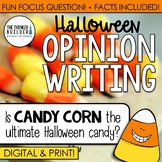 Halloween Opinion Writing - Topic: "Candy Corn"