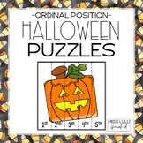 Free Halloween Ordinal Numbers & Number Sequencing Puzzles